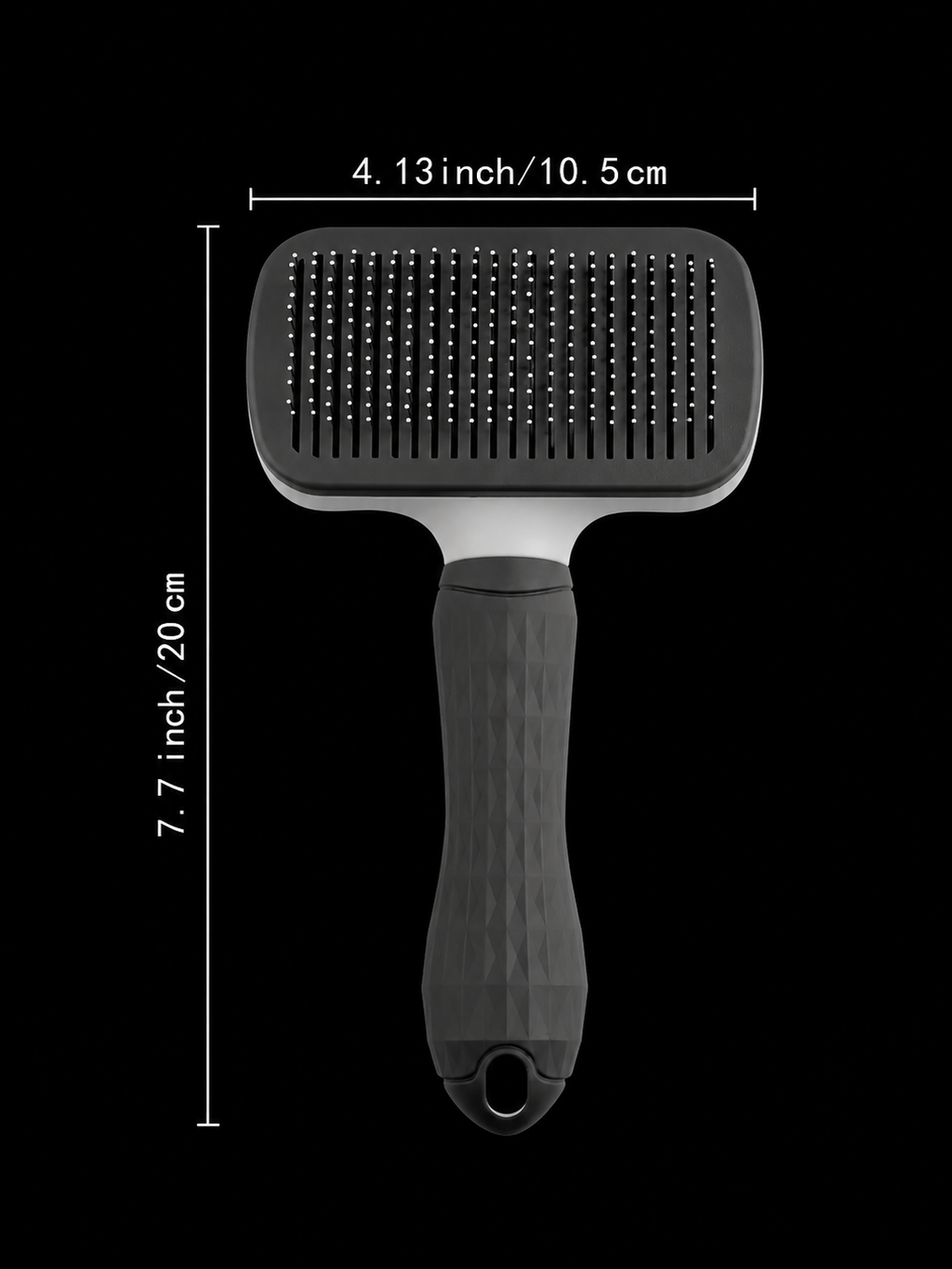 Easy Clean TACTICAL Brush For De Shedding Dog's.