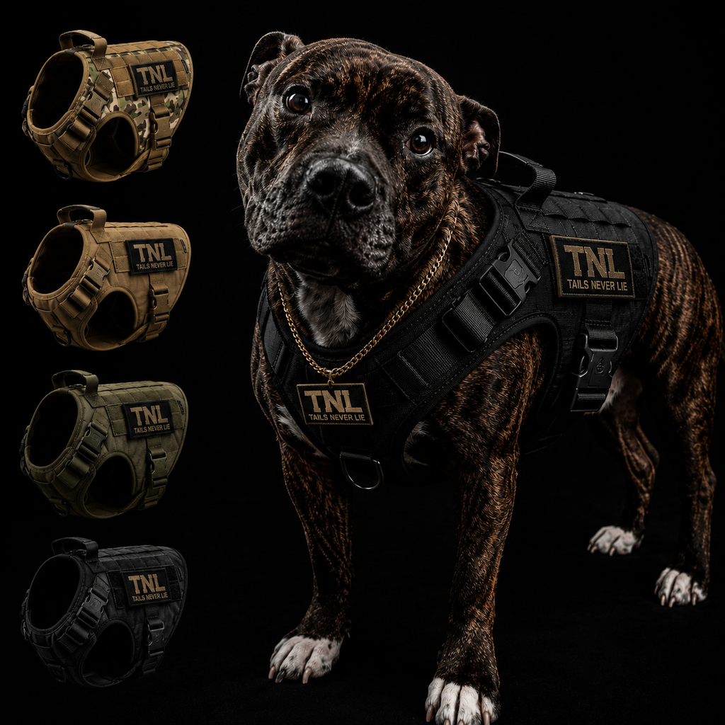 Large Dog Harness K9 Training Vest Military Tactical Medium Dog Harnesses