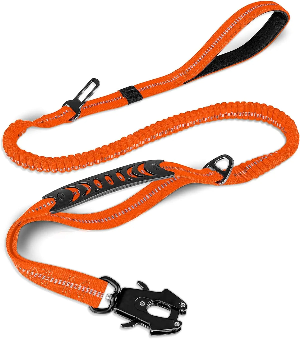 Heavy Duty Dog Leash with Elastic Bungee for Medium & Large Dogs