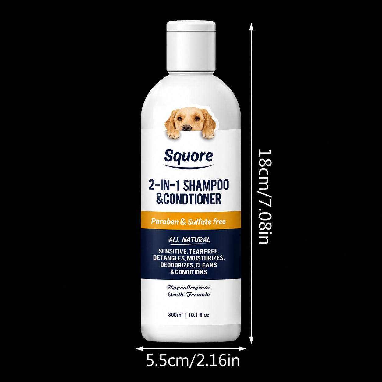 Puppy Shampoo And Conditioner 2 In 1 Natural Moisturizing Shampoo
Moisturizing Dog Shampoo For Sensitive Skin PH Balanced