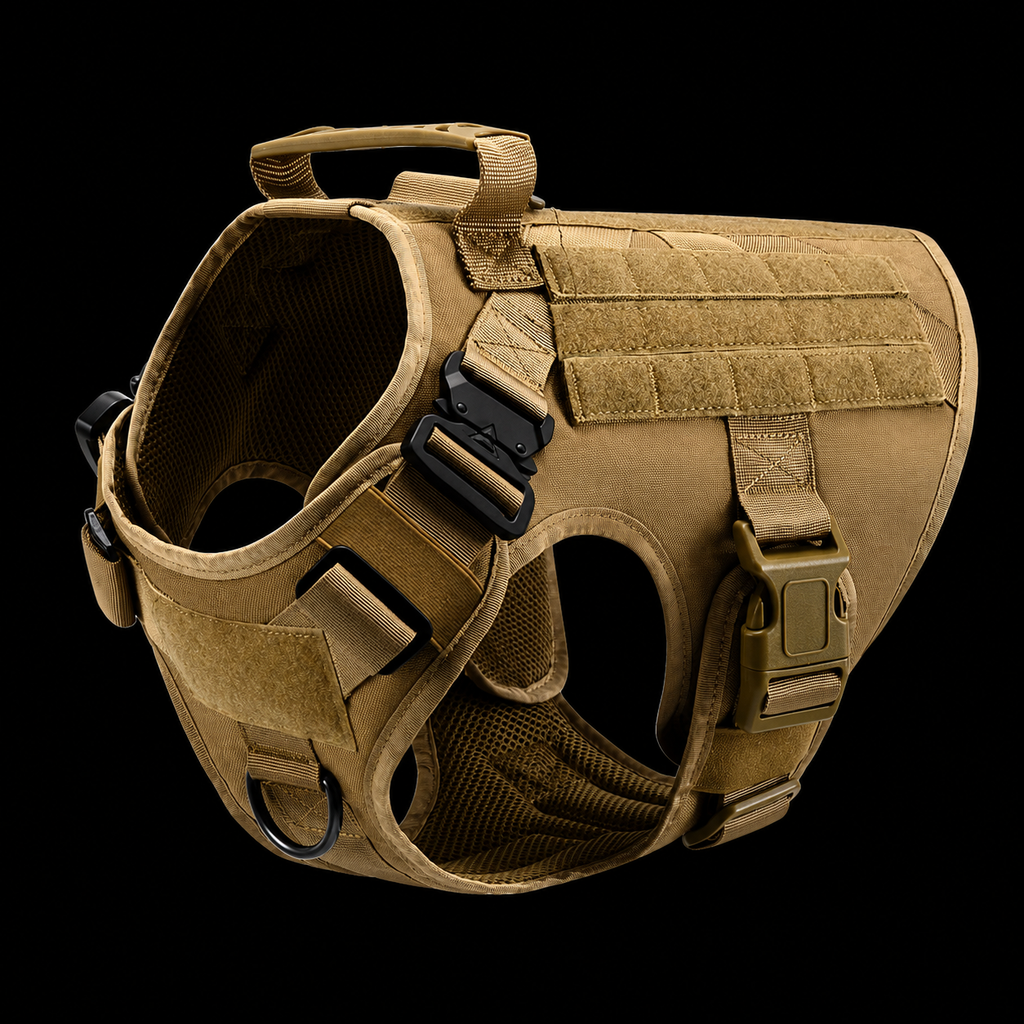Large Dog Harness K9 Training Vest Military Tactical Medium Dog Harnesses