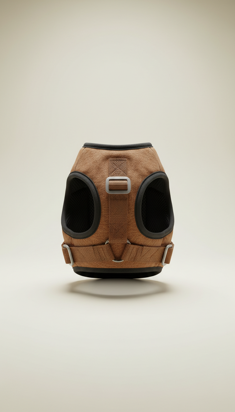 Bronzed Bark adjustable dog vest